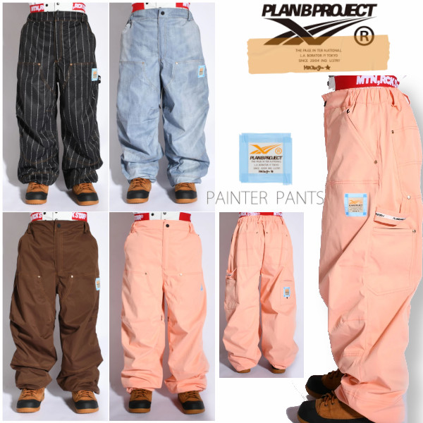 楽天市場】25-26 MTN,ROCK STAR PLAN B PROJECT PAINTER PANTS