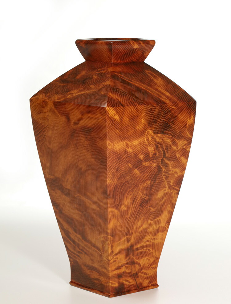 楽天市場】【総高43cm】屋久杉 飾り壺 仕様：無垢 / 素材：屋久杉虎瘤
