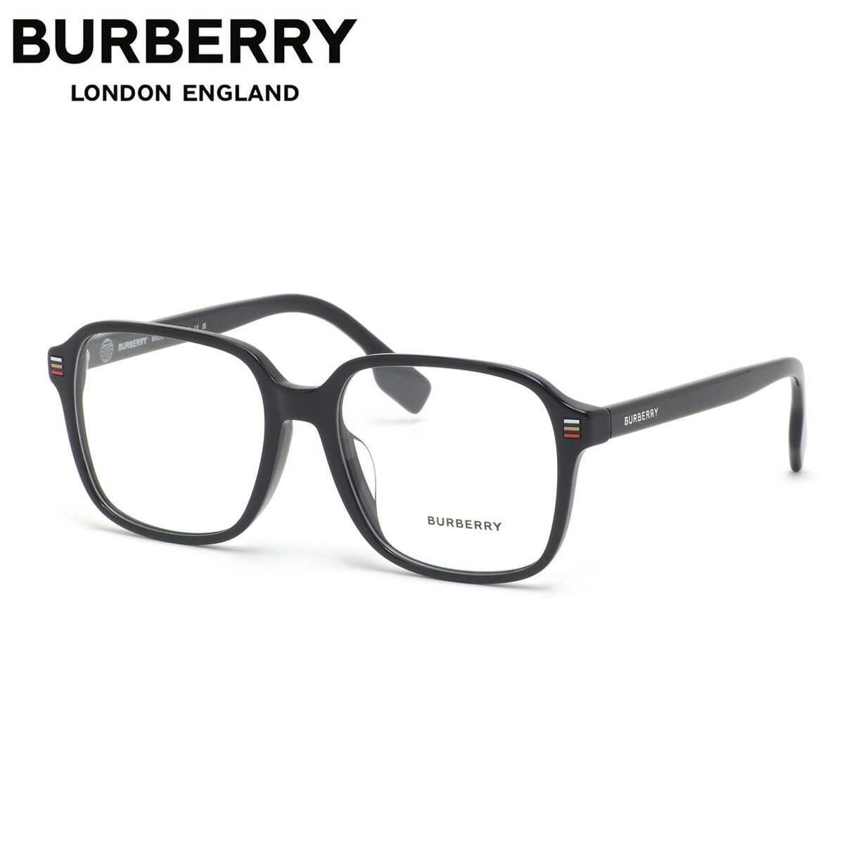 楽天市場】バーバリー BE2372D 3001 55 メガネ BURBERRY 黒縁 Made in