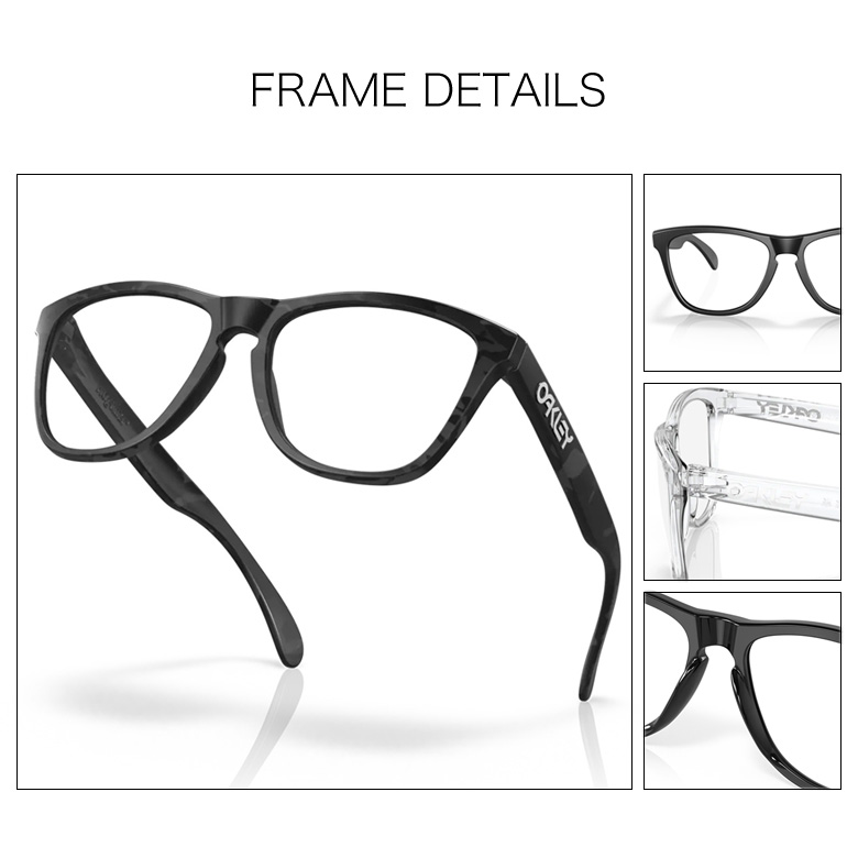 美品〉OAKLEY FrogskinsOX8137-02ライトグレーサングラス 美品〉OAKLEY