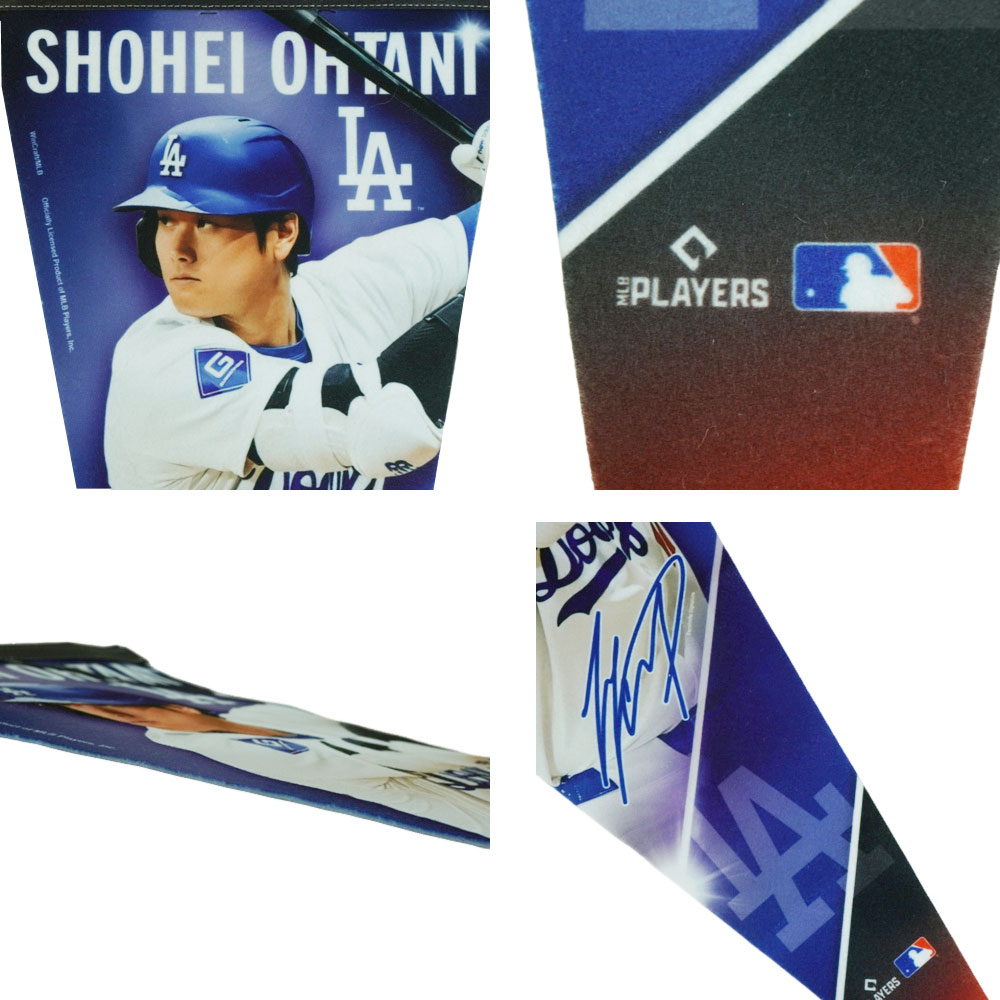 楽天市場】大谷翔平 ロサンゼルス ドジャース公式グッズペナント 旗