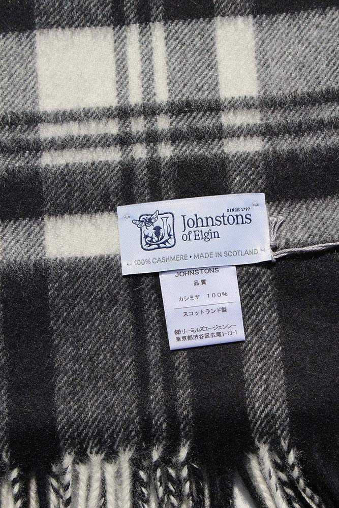 楽天市場】【正規取扱店】Johnstons of Elgin 大判カシミアストール