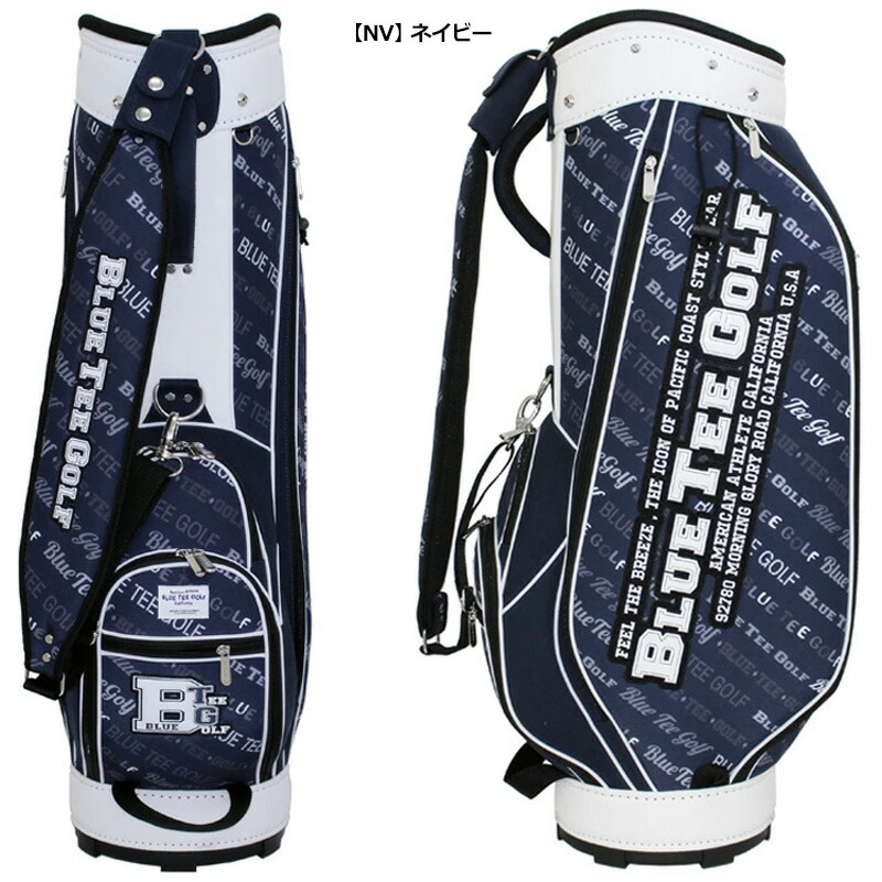 楽天市場】ブルーティーゴルフ 9型 ボーダー柄 キャディバッグ BTG
