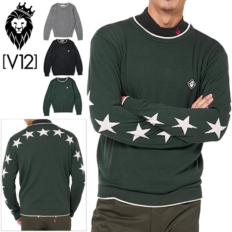 楽天市場】セーター（ブランドV12）（メンズウェア｜ウェア）：ゴルフ