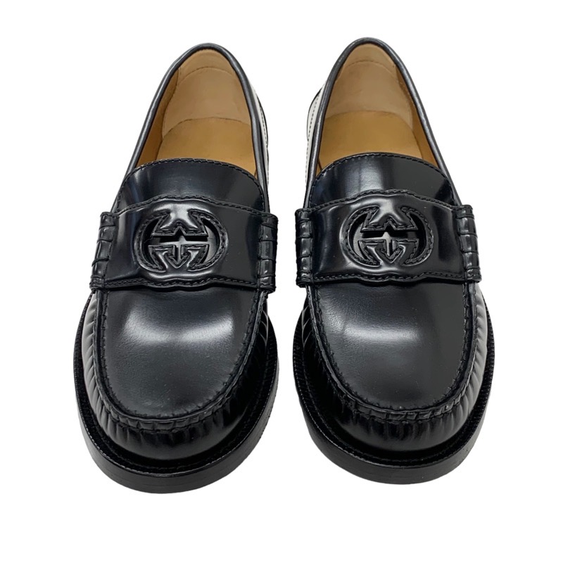 楽天市場】グッチ GUCCI ローファー 革靴 靴 シューズ レザー ブラック