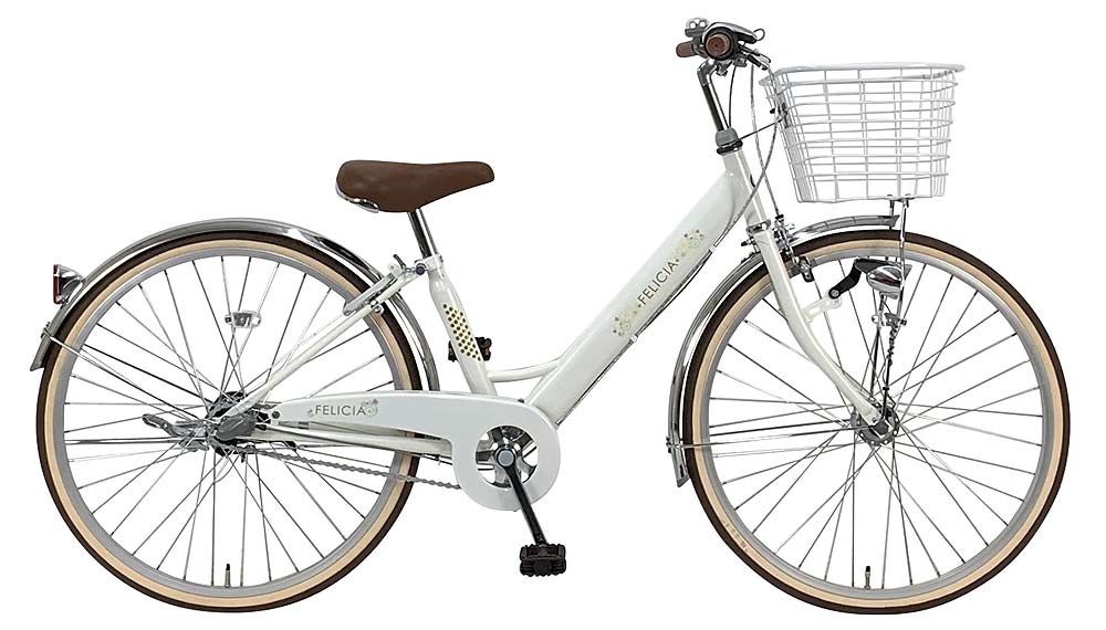 極美品 子供用 自転車 フェリシア オートライト 24インチ 手渡し 極美