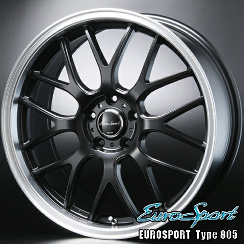 納期注意 業販品 直送品 BLEST EuroSport Type 805 18インチ 7J+48
