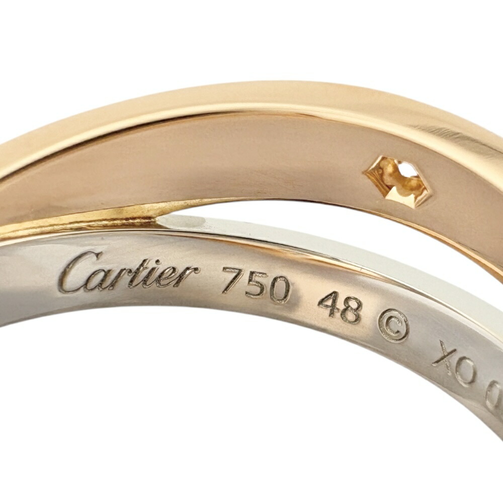 楽天市場】カルティエ ビーラブ リング 指輪 カルティエ 8号 18金