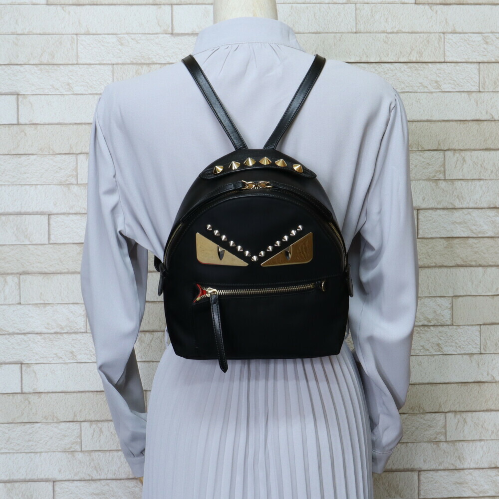 楽天市場】フェンディ FENDI モンスター リュック・デイパック