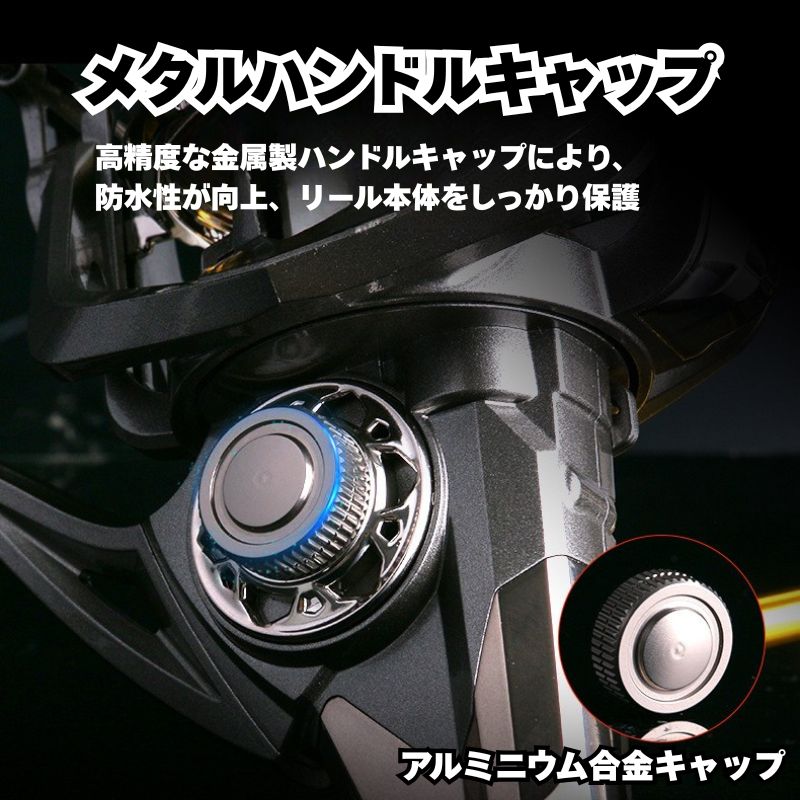 楽天市場】【送料無料】 スピニングリール 8000番 10000番 12000番