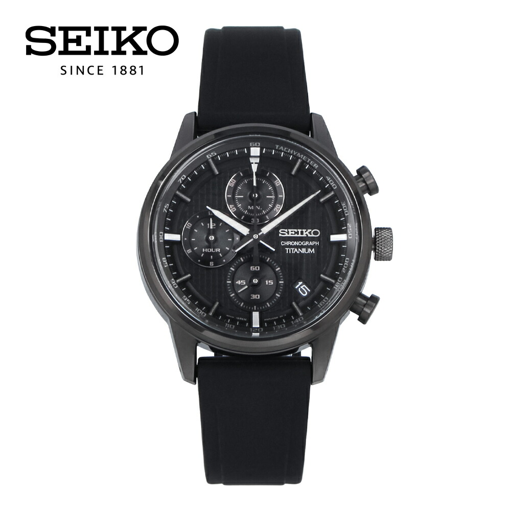 楽天市場】SEIKO セイコー CHRONOGRAPH Titanium腕時計 時計 メンズ