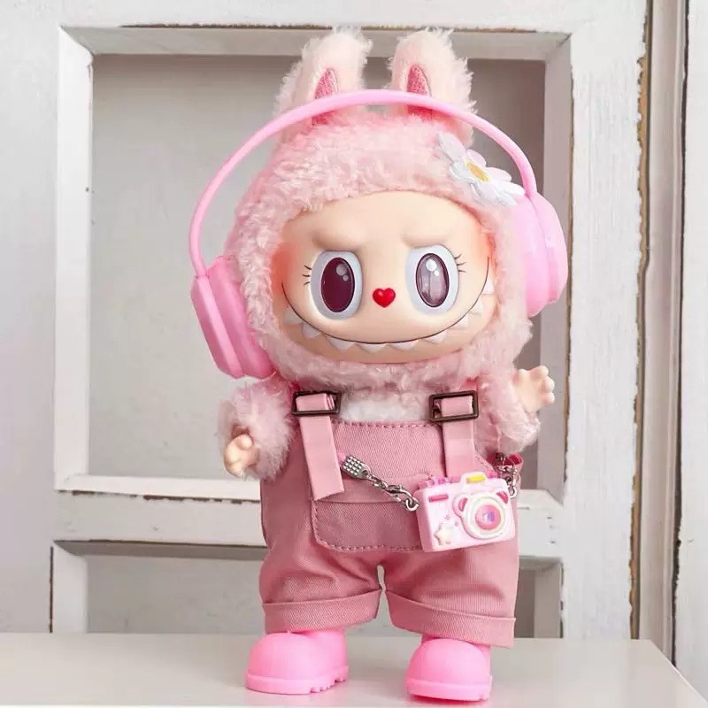楽天市場】ラブブ ぬい服 LABUBU 17cm 着せ替えコスチューム 4点セット