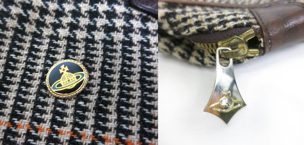 楽天市場】【中古】Vivienne Westwood / エナメルオーブボタン千鳥格子