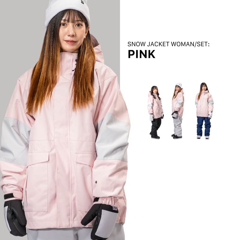楽天市場】新作 スノーボード ウェア 上下セット レディース