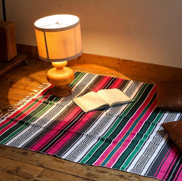 楽天市場】MEXICAN THROW メキシカン スロー ブランケット ピンク