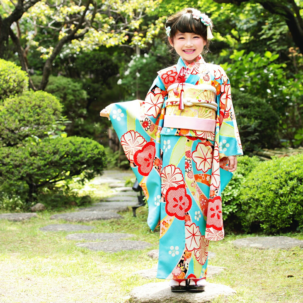 楽天市場】七五三 7歳 着物 正絹 七歳 七才 7才 7歳児用 女の子 単品