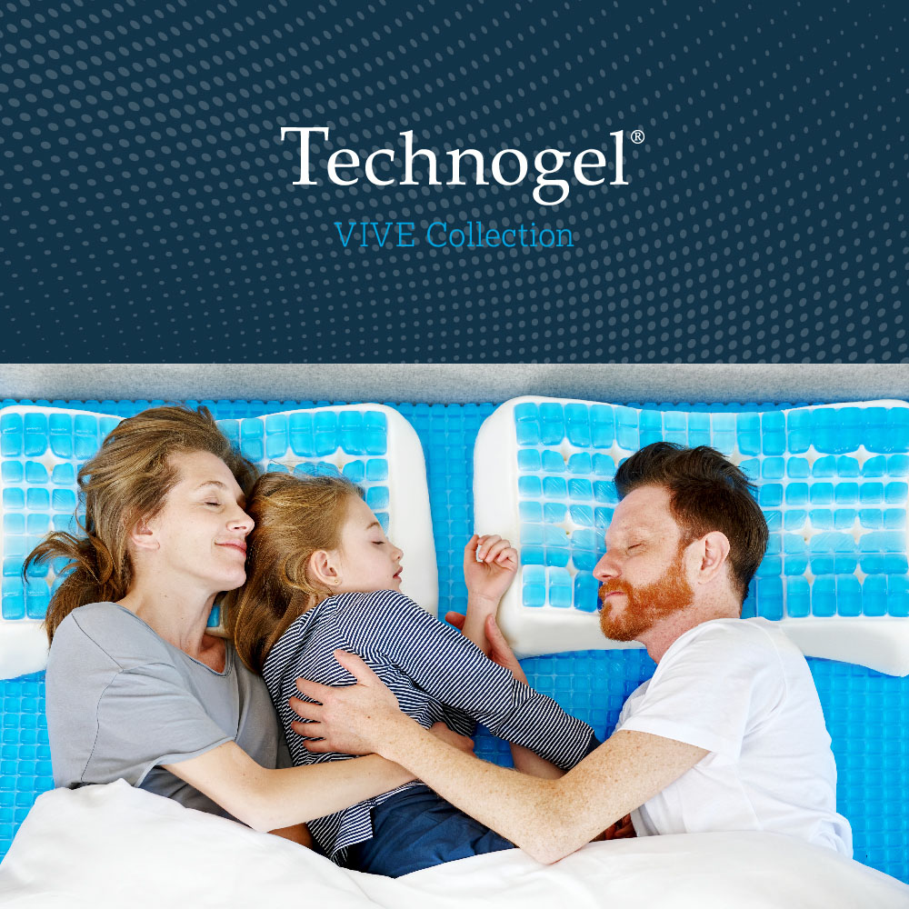 楽天市場】Technogel VIVE Collection Anatomic Curve Pillow （贅沢に