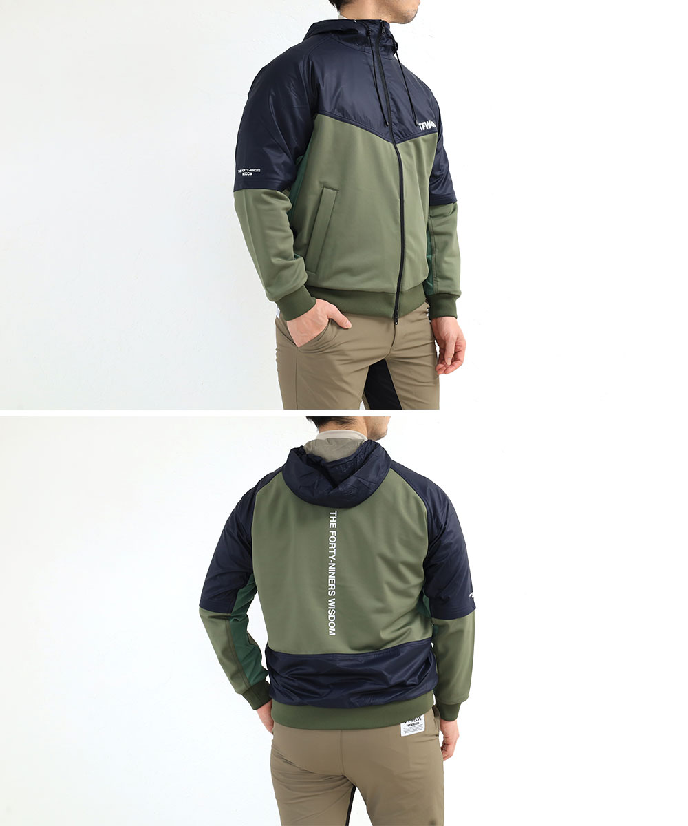楽天市場】TFW49 COMBINATION HOODED JACKET コンビネーション フード