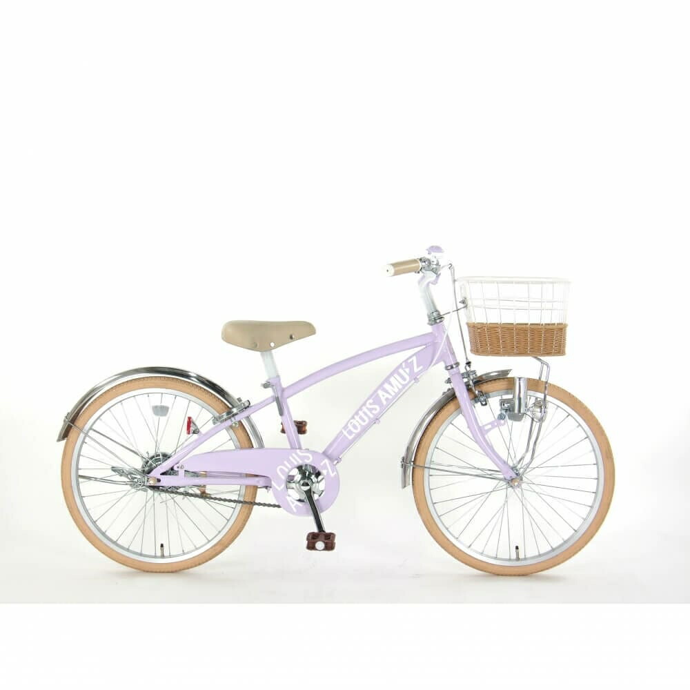 子供用自転車 紫色 前カゴ付き 20インチ 楽天市場】子供用 自転車 20