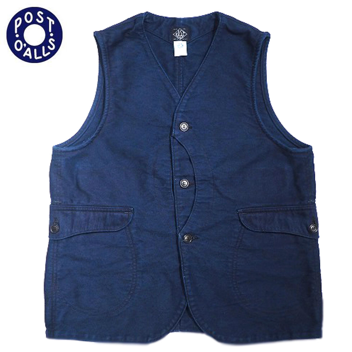 楽天市場】【正規取扱店】POST OVERALLS(ポストオーバーオールズ