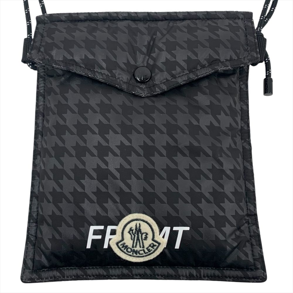MONCLER×FRGMT クロスボディフォンケース ブラック スマホケース