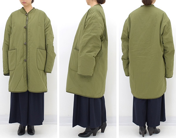 楽天市場】ARMY TWILL アーミーツイル リバーシブルコート ノーカラー