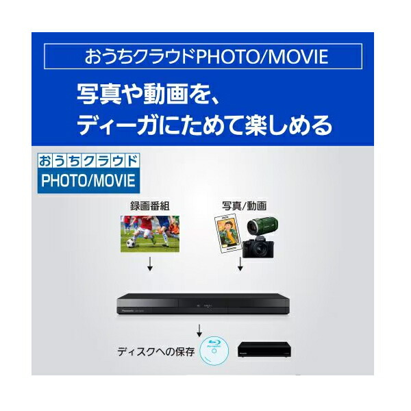 楽天市場】Panasonic ブルーレイディスクレコーダー 1TB DMR-2W102 2
