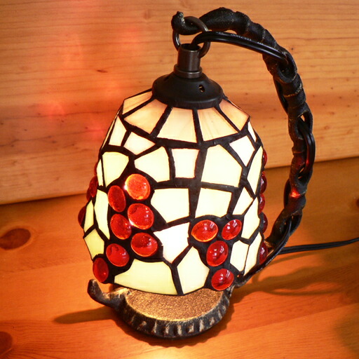 楽天市場】ステンドグラスランプ 吊り型1アーム 葡萄（ぶどう🍇