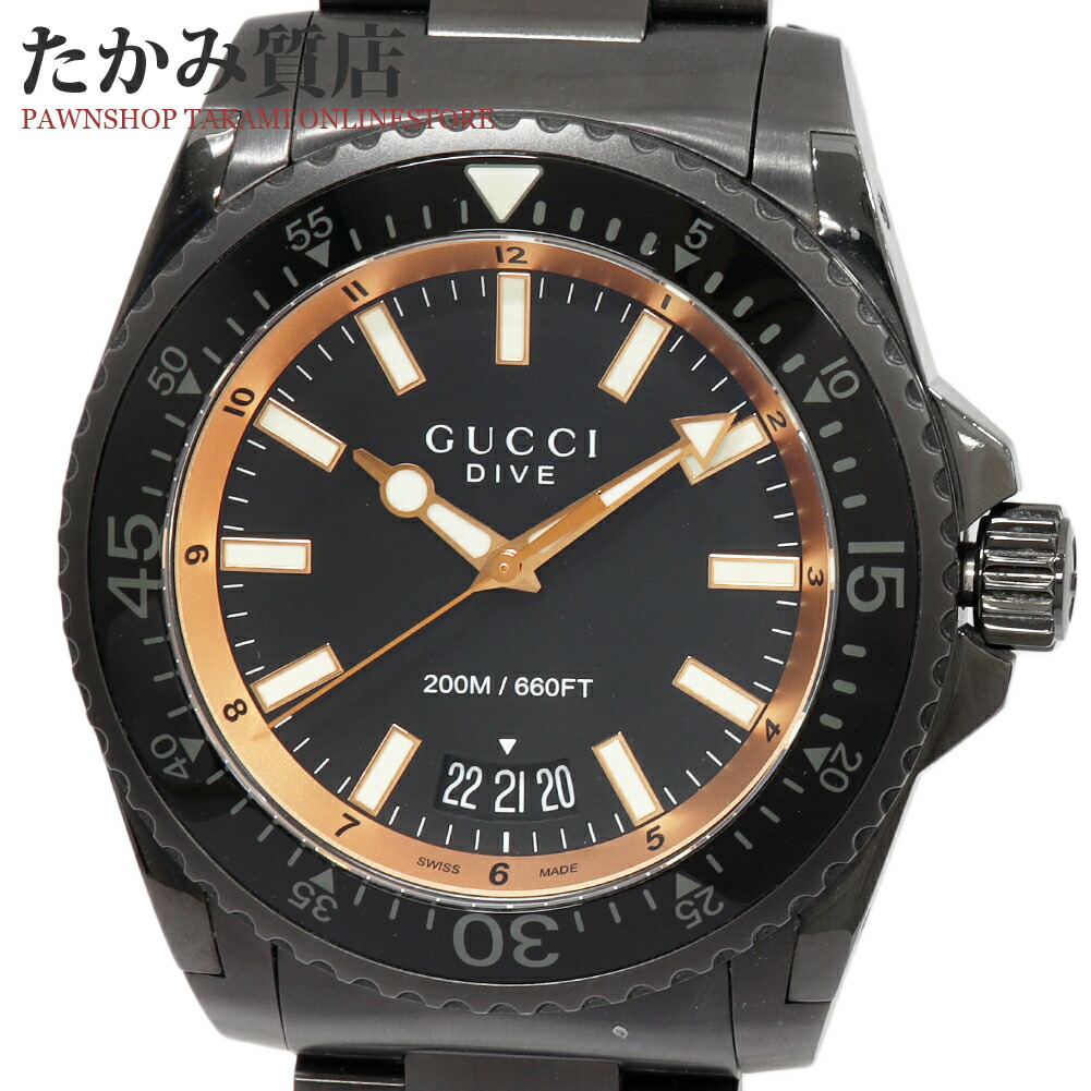 楽天市場】gucci ダイヴ 136.2の通販