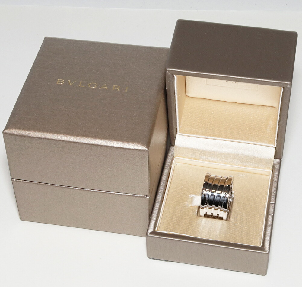 楽天市場】ブルガリ 指輪 K18WG B.zero1 ビーゼロワンリング 5バンド