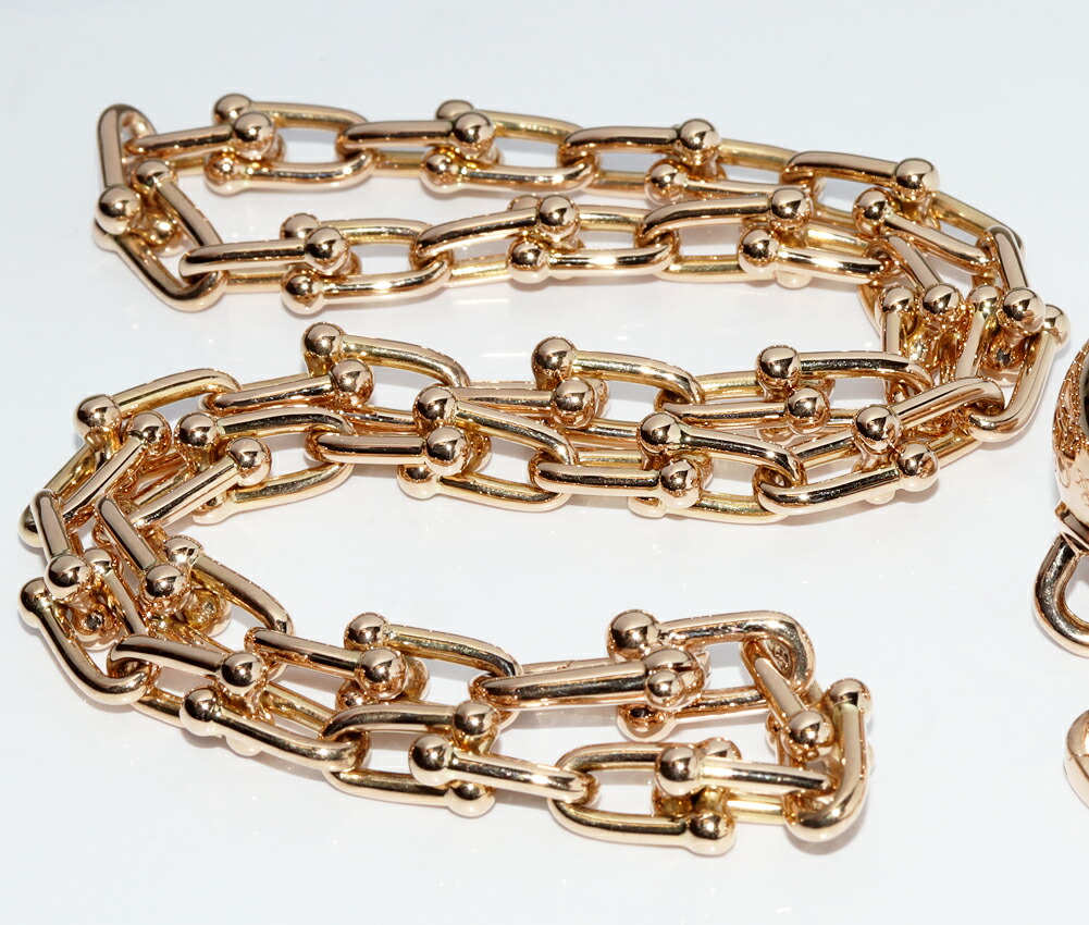 楽天市場】ティファニー ブレスレット K18PG ハードウェア スモール