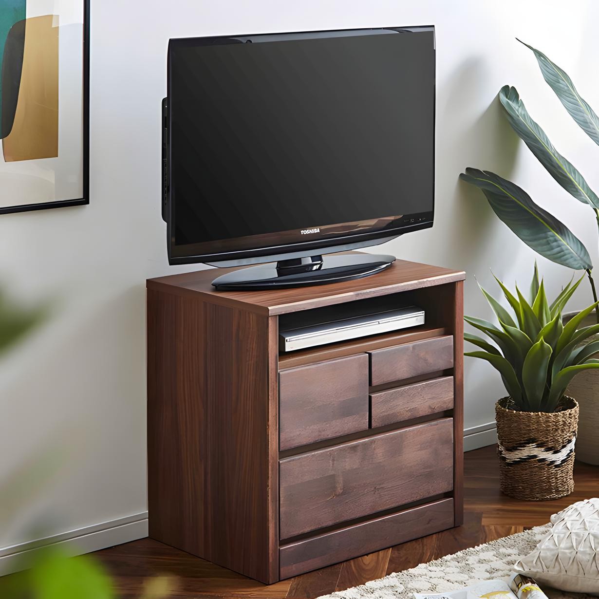 楽天市場】テレビ台 テレビチェスト 幅60cm 2段 高さ60cm 完成品