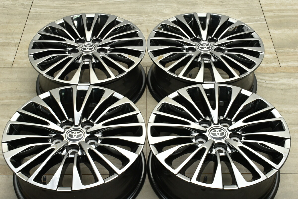 楽天市場】中古 ホイール トヨタ純正 4本セット 17インチ 6.5J +40 PCD