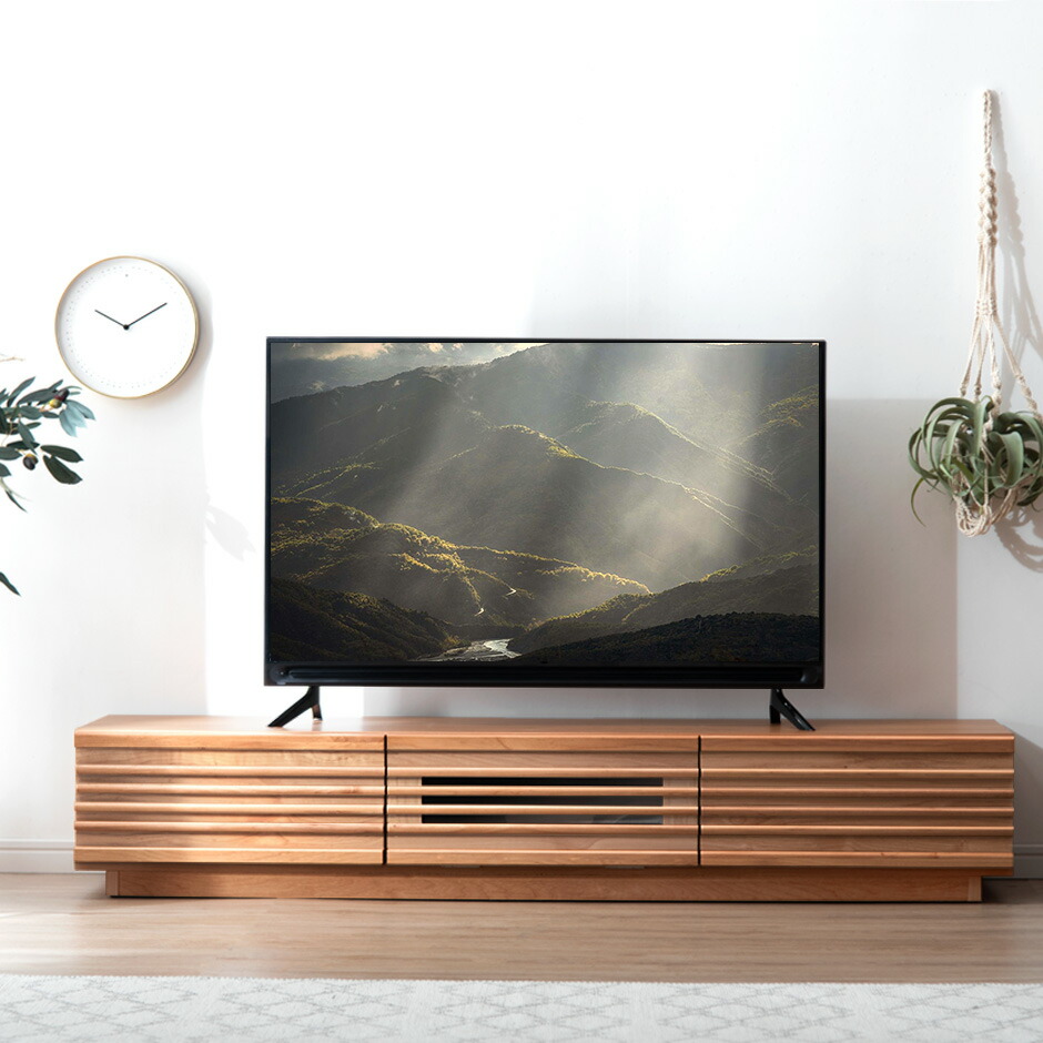 楽天市場】テレビ台 ローボード 150cm 国産 完成品 アルダー 無垢 TV台