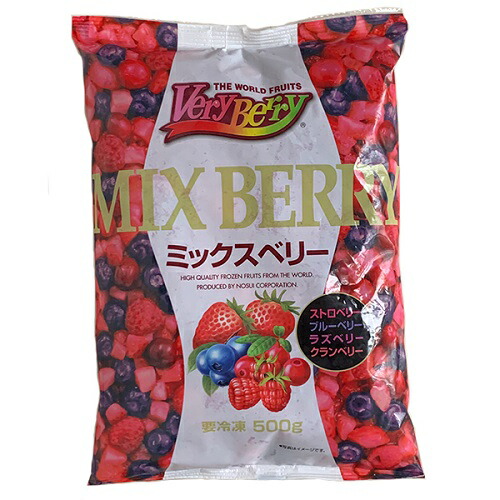 楽天市場】【冷凍】ノースイ ミックスベリー（ホール）500g｜フルーツ