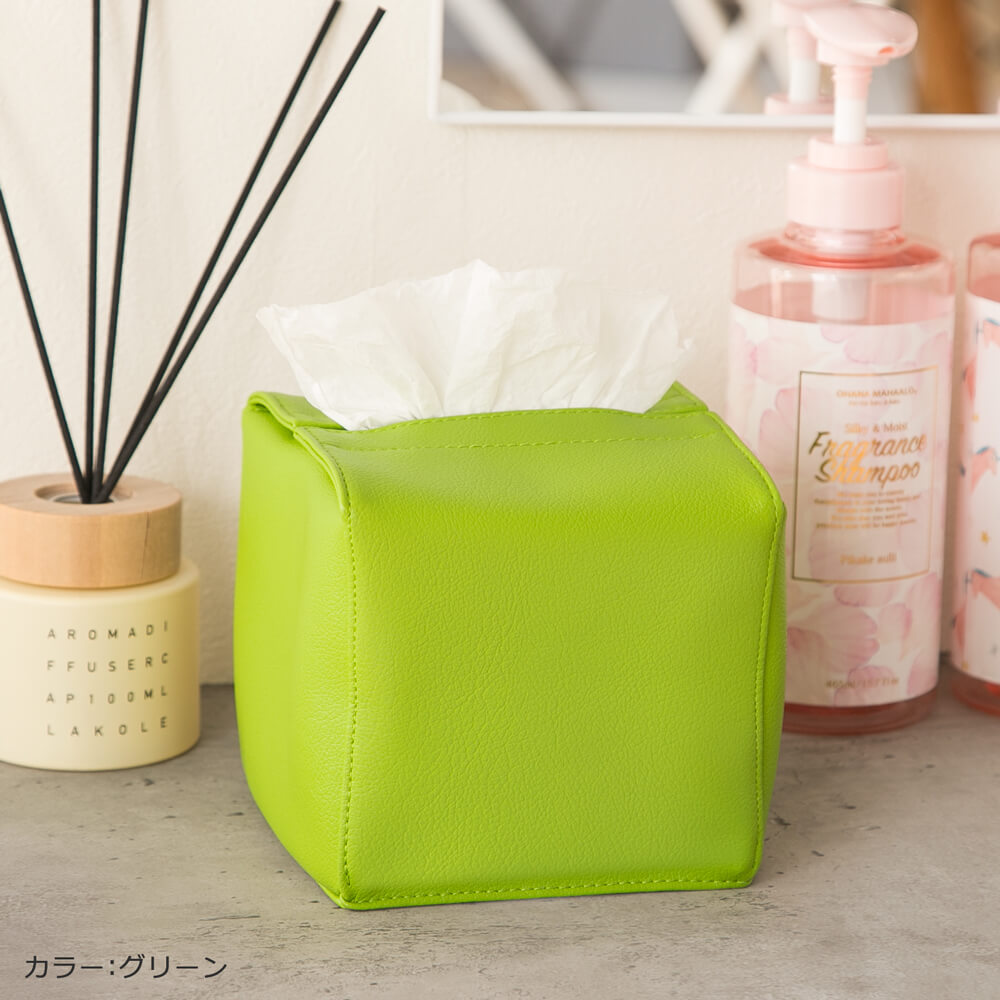 楽天市場】ティッシュケース ティッシュカバー「JECY cube」PVC レザー