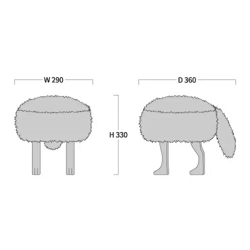 楽天市場】匠工芸 アニマルスツール 国産スツール 子供用チェア S