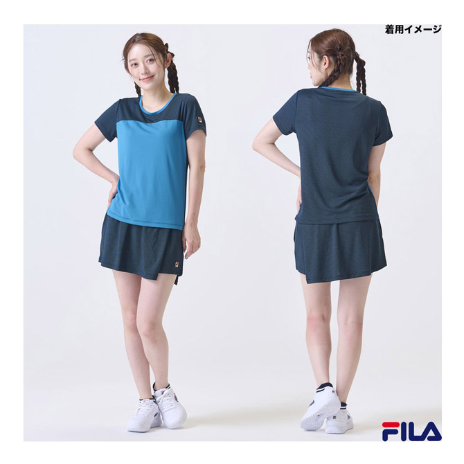 楽天市場】フィラ FILA テニスウェア レディス ゲームシャツ VL2921