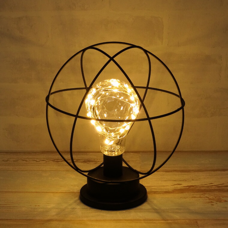 楽天市場】テーブルランプ アンティーク オーブ型 USB/電池式 おしゃれ