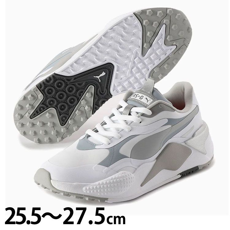 楽天市場】【在庫限り】ゴルフシューズ RS-G プーマホワイト