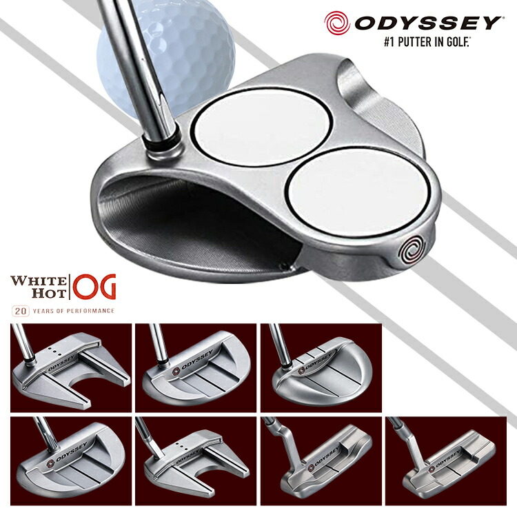 楽天市場】【在庫限り】ゴルフクラブ オデッセイ パター メンズ WHITE