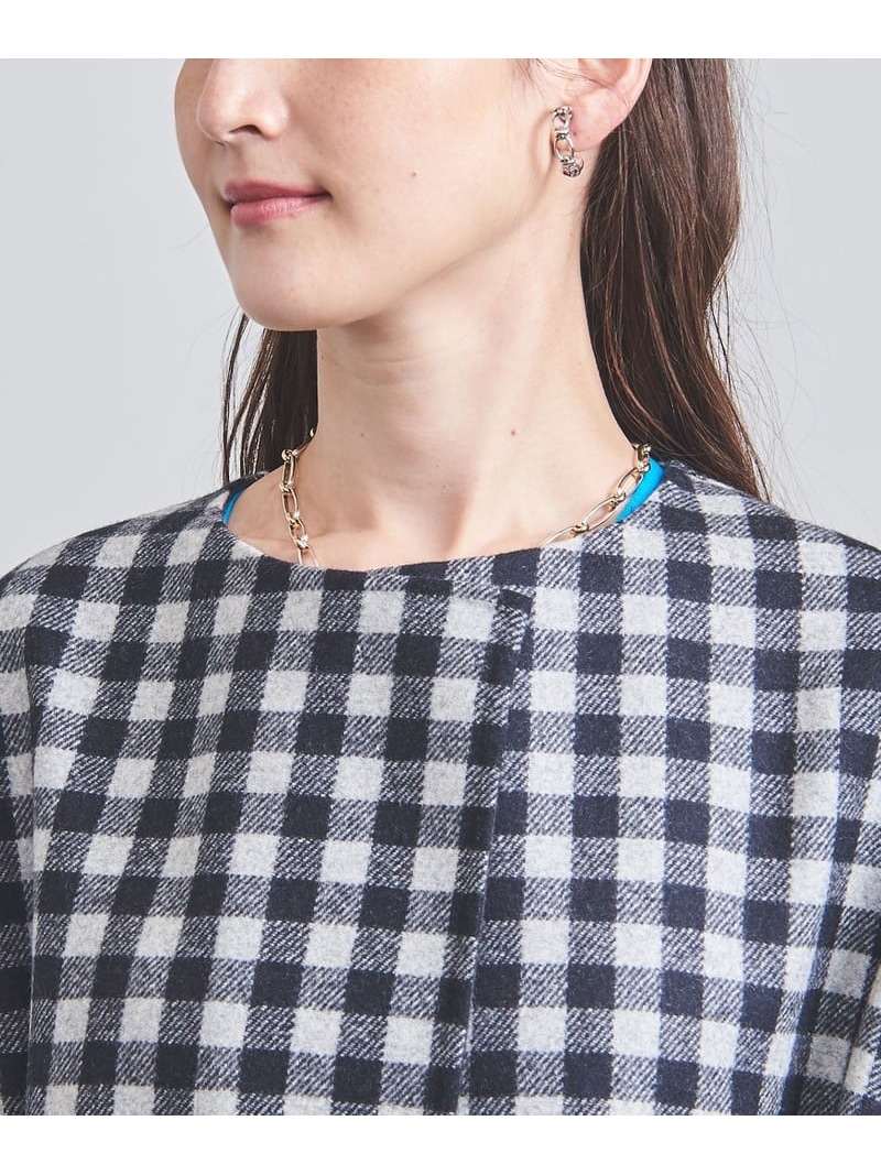 楽天市場】【SALE／80%OFF】ダブルフェイス ノーカラー リバーシブル