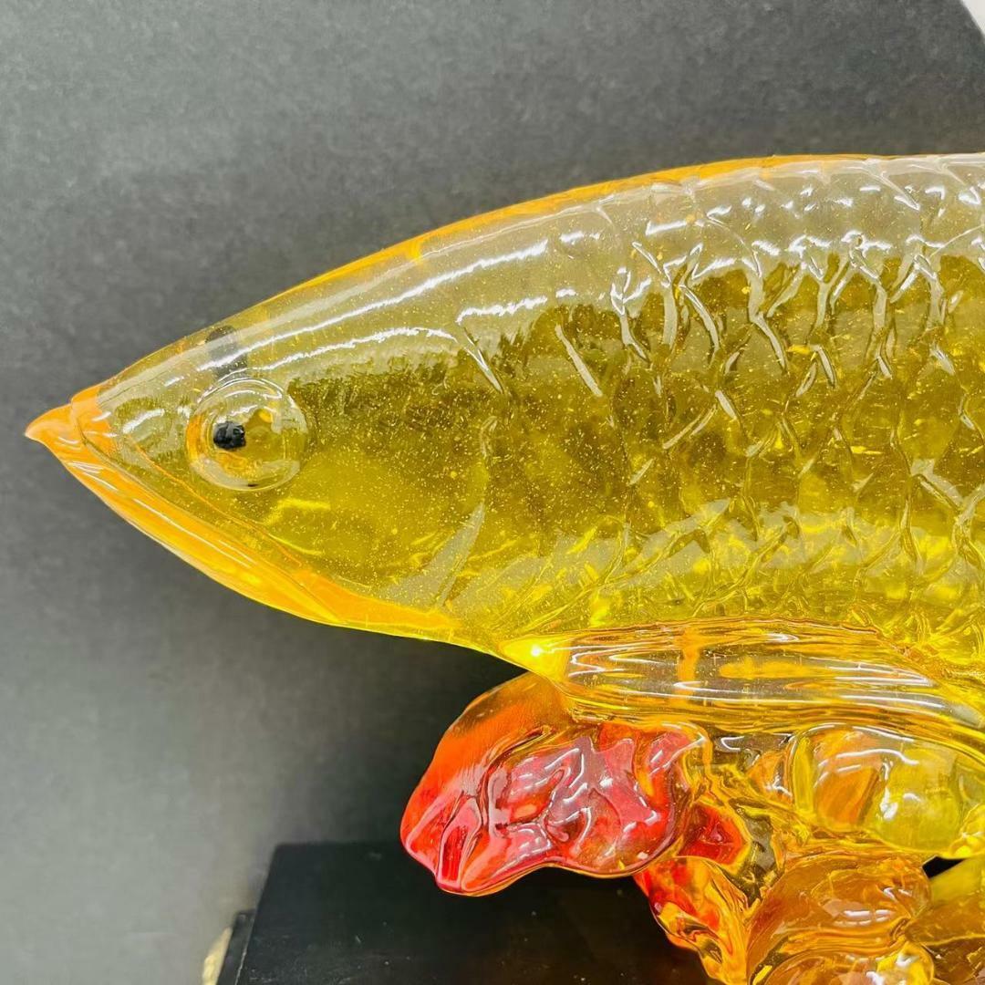 楽天市場】アロワナ 置物 金龍魚 飾り物 置物 プレゼント 雑貨 商売