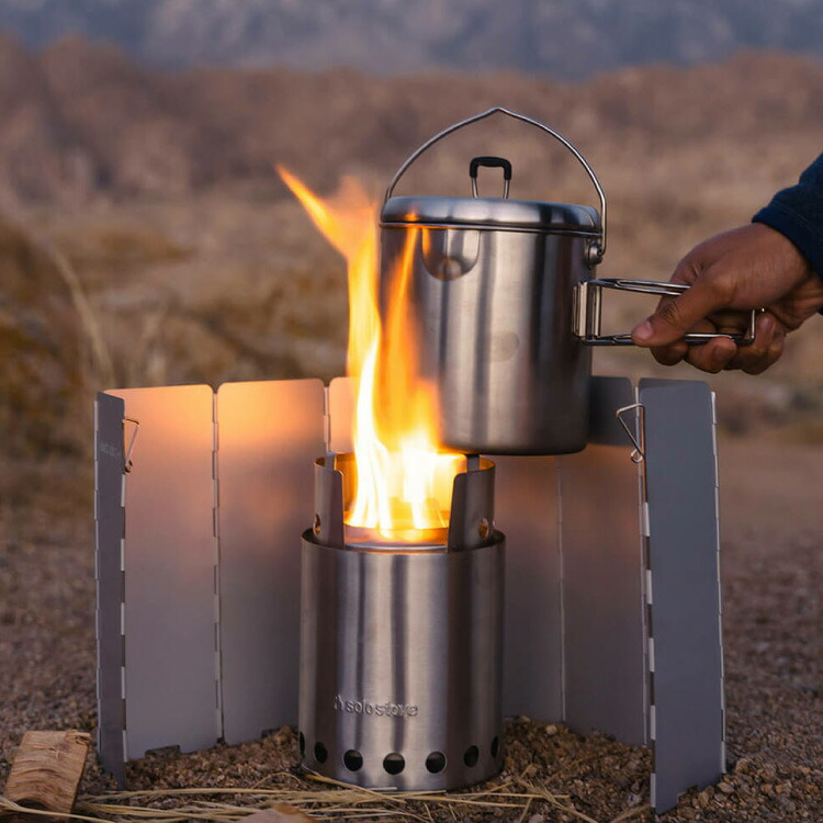 楽天市場】ソロストーブ ウィンドスクリーン Solo Stove