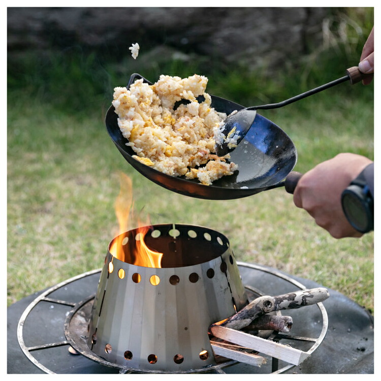 楽天市場】[槙塚鉄工所] タキビズム タキビズム 中華鍋 / 北京鍋 鉄