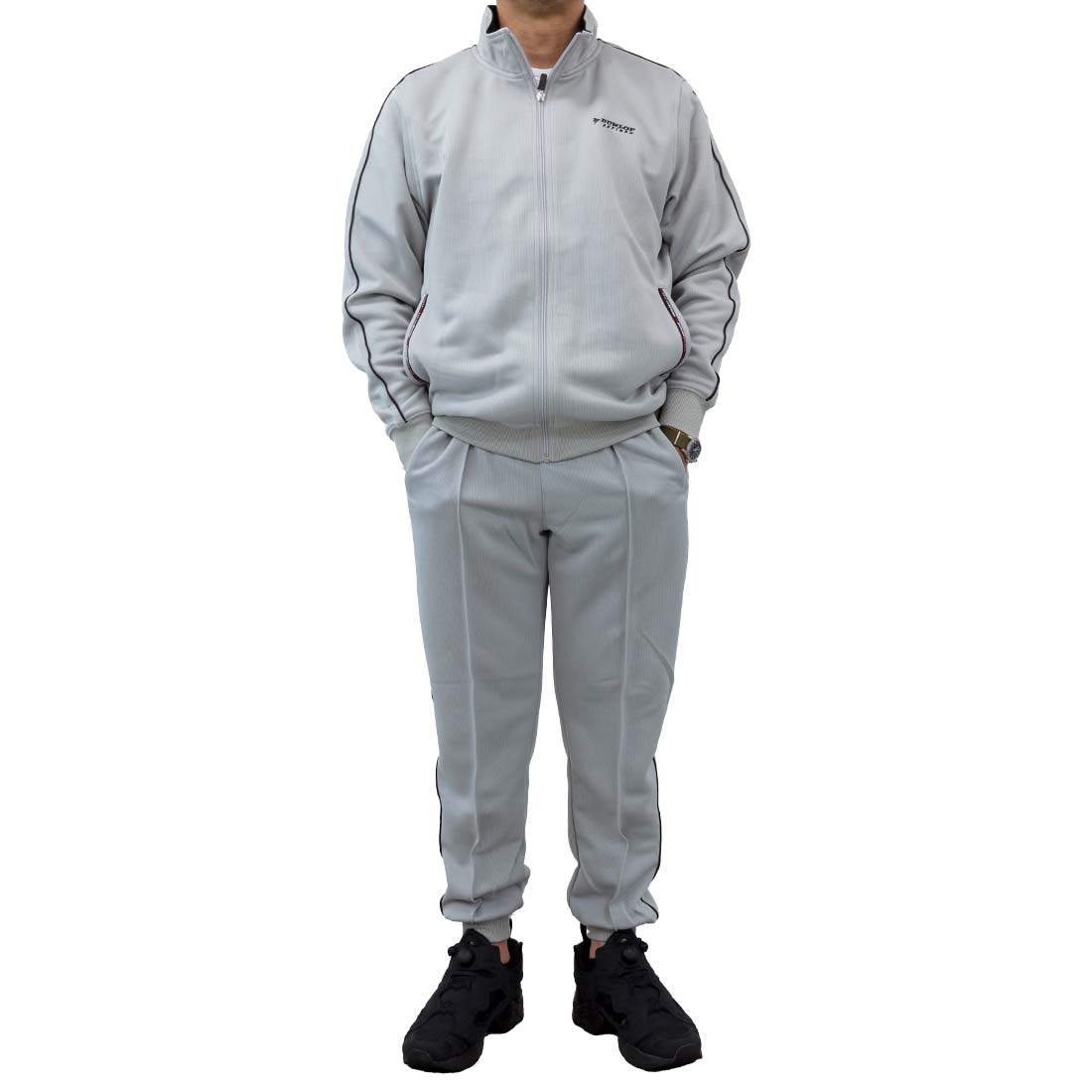 楽天市場】DUNLOP ダンロップ ジャージ 上下セット フルジップ 裾リブ