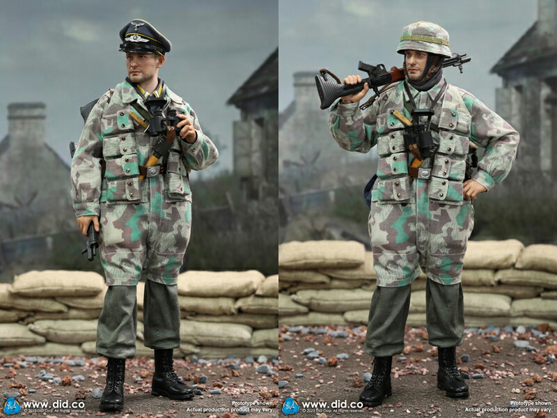 bbi 大戦時ドイツ軍降下猟兵 ミリタリーフィギュア 冬季装備エリート