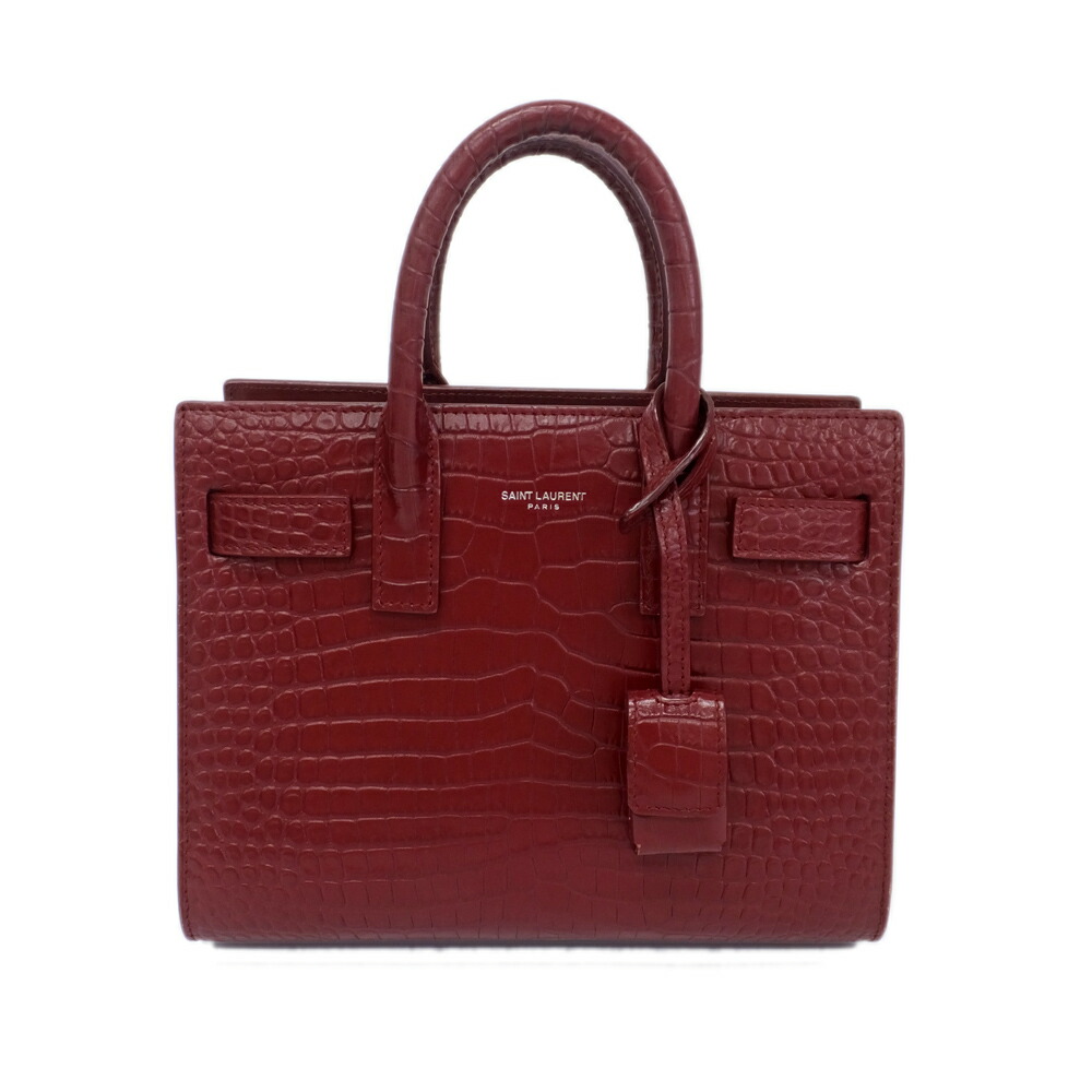 楽天市場】クロコ（ブランドイヴ・サンローラン）（バッグ・小物