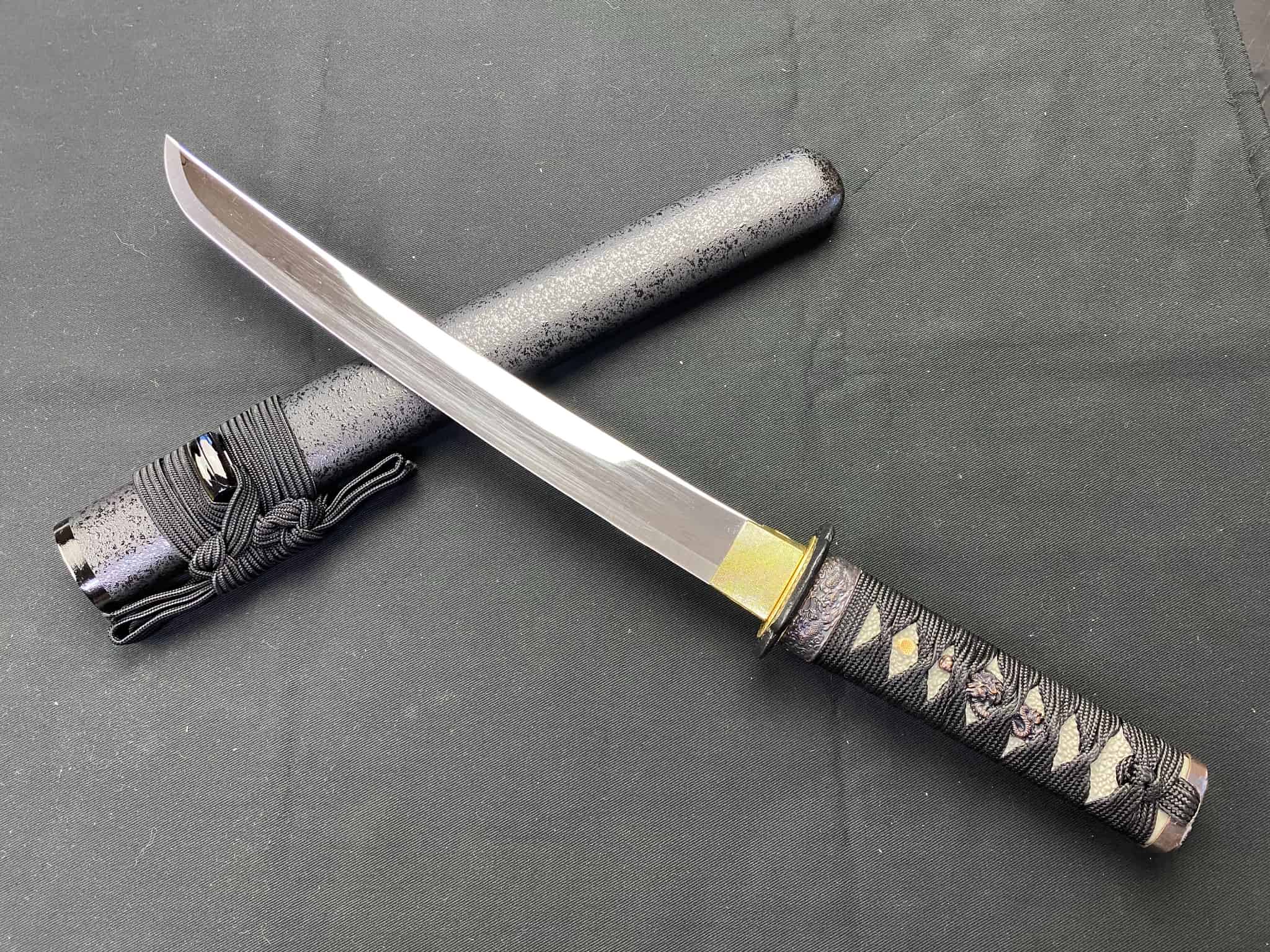 楽天市場】美術刀剣 模造刀 小太刀 懐剣 黒石目 コンビニ受取不可