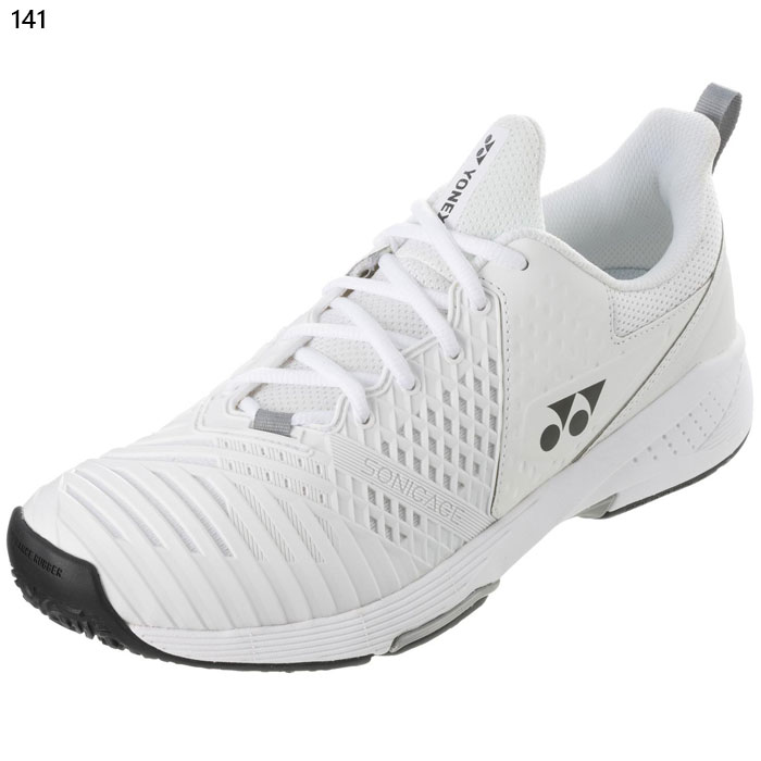 YONEX テニスシューズ ホワイト ワイドフィットダイヤル 23,5